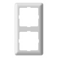 Рамка 2 поста Schneider Electric W59, хром матовый, KD-2-58