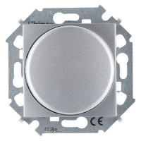 Светорегулятор поворотный Simon SIMON 15, 215 Вт, алюминий, 1591796-033