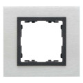 Рамка 1 пост Simon SIMON 82 NATURE, сталь матовая, 82817-31