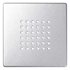 Накладка на динамик Simon SIMON 82 DETAIL, холодный алюминий, 82052-93