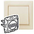 Розетка СП Valena для динамиков механизм сл. кость DIY-упак. Leg 695621