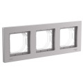 ATLASDESIGN AQUA 3-постовая РАМКА, IP44, АЛЮМИНИЙ ATN440303