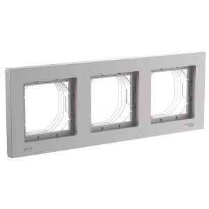 ATLASDESIGN AQUA 3-постовая РАМКА, IP44, АЛЮМИНИЙ ATN440303