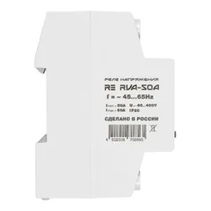 Реле напряжения ROSTOKELECTRO RE RVA-50A с ЖК-дисплеем 46-695