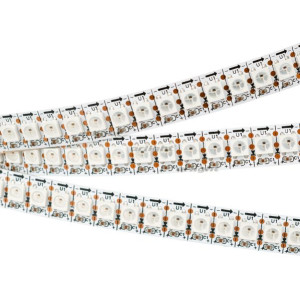 Светодиодная лента Arlight SPI-2500-5060-144 5V Cx1 RGB (12mm, 24W/m, IP20) (ARL, Открытый, IP20)
