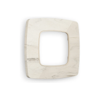 OF940601 Рамка OMEGA Opera Серо-бежевый мрамор 1-ая AMBRELLA VOLT