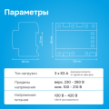Переключатель фаз Welrok FS6-63
