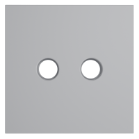 Накладка для розетки телевизионной оконечной TVSAT, S70 серый
