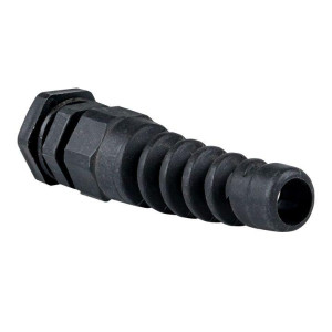 Сальник PG9 d4-8мм (d отверст. 15мм) IP54 с гибким отводом EKF plc-pg-9-g