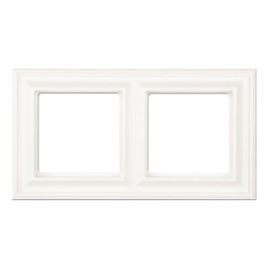 Рамка 2 поста Jung ECOPROFI DECO, белый, EPD482WW