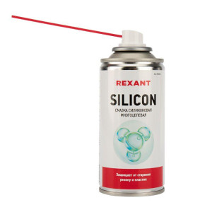 Смазка силиконовая многоцелевая SILICON 210мл Rexant 85-0008