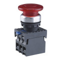 Кнопка управления Грибок NP8-11MD/14 d40мм 1НО+1НЗ AC IP65 LED 110В-220В с самовозвратом красн. (R) CHINT 667285