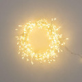 Гирлянда светодиодная Роса Фейерверк 20м 500LED тепл. бел. 7.2Вт IP20 с контроллером на катушке Neon-Night 303-446