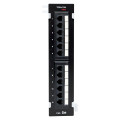 Патч-панель настенная кат.5E UTP неэкранир. 12 портов RJ45 Dual IDC TERACOM PRO EKF TRP-WPP-5EUTP-12