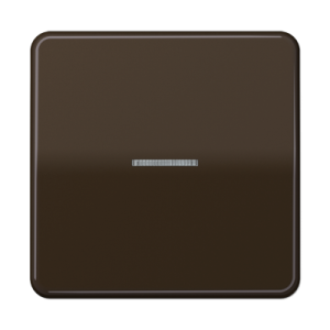 Клавиша с линзой Jung CD 500, коричневый, CD590KO5BR