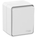 ATLASDESIGN PROFI IP54 О/У 1-клавишный ВЫКЛЮЧАТЕЛЬ, сх.1, 10АХ, БЕЛЫЙ ATN540111
