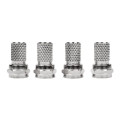 Делитель ТВ краб х3+4шт.F BOX 5-1000 МГц Silver Rexant 05-6102