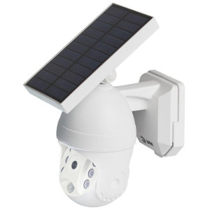 Светильник светодиодный Камера ERAFS012-10 6LED 8х24см фасадный на солнечн. батарее с датчиком движения ЭРА Б0057600