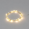 Гирлянда светодиодная Роса 2м 20LED тепл. бел. 2Вт 4.5В IP20 провод прозр. Neon-Night 303-006