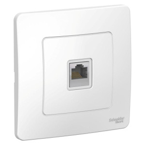 BLANCA С/У РОЗЕТКА компьютерная RJ45, кат.5E, БЕЛЫЙ BLNIS045001