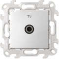Simon 24 Алюминий Розетка TV одиночная