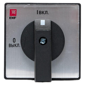 Переключатель кулачковый ПК-2-13 3П 40А ВКЛ-ВЫКЛ EKF pk-2-13-40