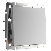 W1110006/ Выключатель одноклавишный (серебряный)