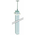 Simon Connect Алюминий Колонна 2-сторонняя, К45, с телескопическим упором, 110х80 мм, 3м