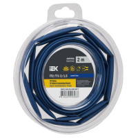 Трубка термоусадочная ТТУ нг-LS 3/1.5 син. (уп.2м) IEK UDR12-003-D15-002-K07-T