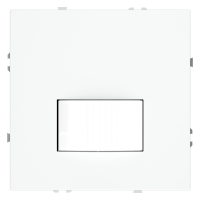 Датчик движения встраиваемый VOLTUM S70, (белый матовый)