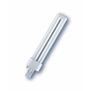 Лампа люминесцентная компакт. DULUX S 9W/840 G23 EN NCE OSRAM 4008321664310