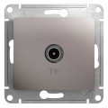GLOSSA TV РОЗЕТКА проходная 4дБ, механизм, ПЛАТИНА GSL001292