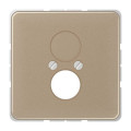 Накладка Jung CD 500, скрытый монтаж, бронзовый, CD562GB