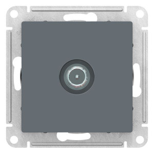 ATLASDESIGN TV РОЗЕТКА проходная 4дБ, механизм, ГРИФЕЛЬ ATN000792