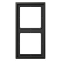 Рамка 2 поста Jung LS METAL, антрацит, AL2982AN