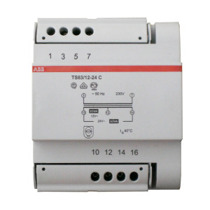 Трансформатор разделительный безопасности TS63/12-24C ABB 2CSM631043R0811