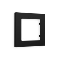 AF220701 Рамка ALFA Techno Черный матовый 1-ая AMBRELLA VOLT