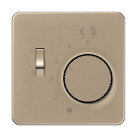 Накладка на терморегулятор Jung CD 500, бронзовый, CDFTR231PLGB
