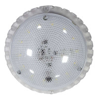 Светильник светодиодный СПЕЦСВЕТ 03-007-401 ЖКХ-LED 7Вт 6500К IP50 840лм ф133 с датчиком (инд. упак.) Элетех 1030450337