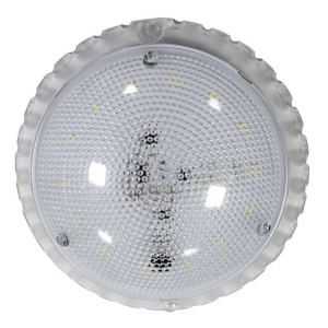 Светильник светодиодный СПЕЦСВЕТ 03-007-401 ЖКХ-LED 7Вт 6500К IP50 840лм ф133 с датчиком (инд. упак.) Элетех 1030450337