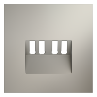 Накладка для розетки акустической 4-местной , S70 (кашемир)