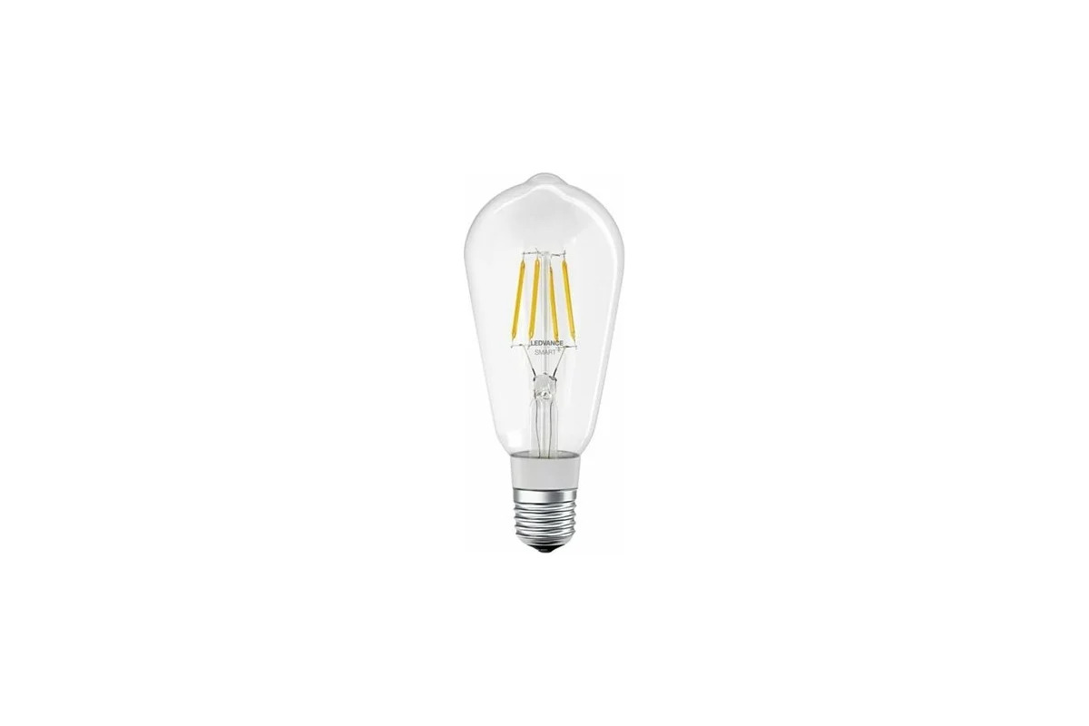 Умная Bluetooth лампа LEDVANCE SMART+ Filament Edison Dimmable 60 6 W/2700K E27 4058075208575