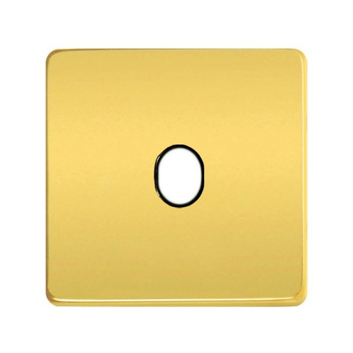 Накладка на тумблер FEDE, bright gold//черный, FD04320OB-M